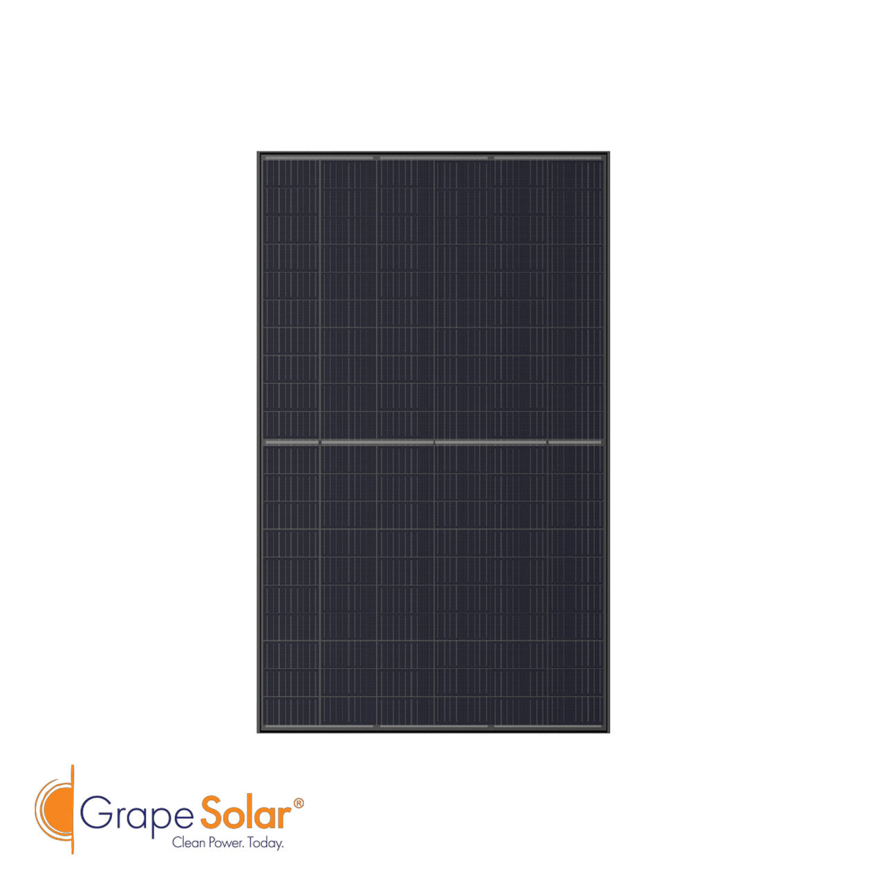 Grape Solar 370W 24V Mono Solar Panel (Black) | GS-M120-370W-FAB1