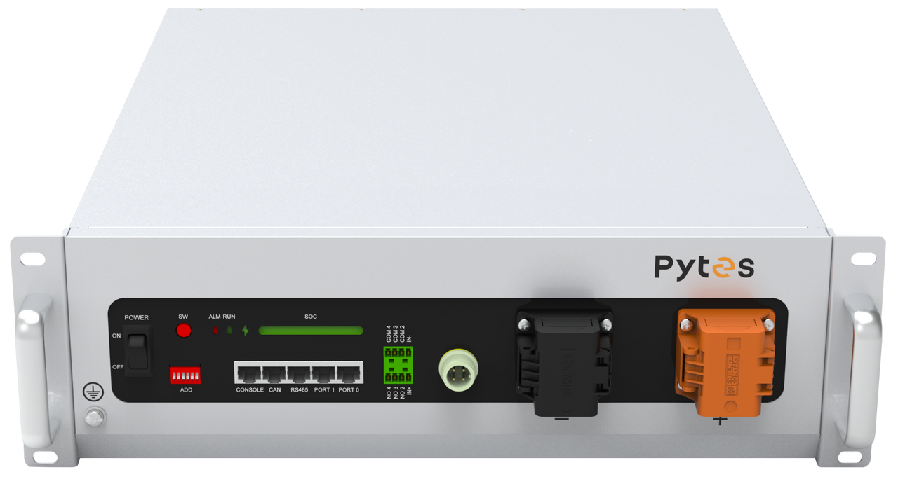 Pytes V5 LiFePO4 Battery | 5.12kWh | 51.2V | 100Ah | Lithium Iron Phosphate