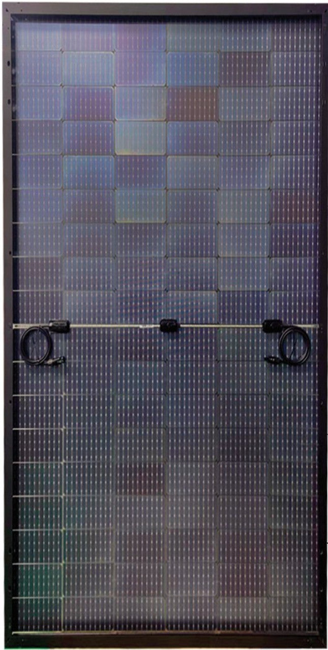 Aptos 440W Bifacial Solar Panels (Black) | Up to 550W with Bifacial Gain | DNA-120-BF10-440W