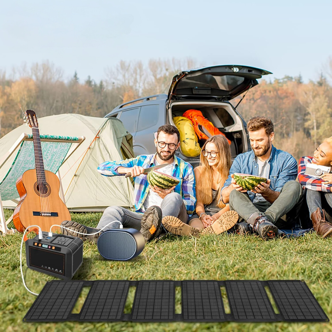 FlexSolar Mini Foldable Solar Panel 40W