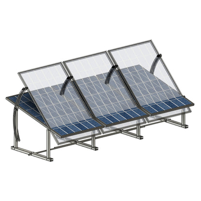 IntegraRack IR-45ASA Adjustable Seasonal Angle BallastRack™ Solar Module Racking System | 1 Frame